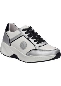 Sneaker Josef Seibel "Lissi 12, silber-multi", Damen, Gr. 41, silber (silber, multi), Obermaterial: 100% Rindsleder Leather cow., Schuhe Sneaker