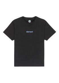 T-Shirt Element "Lowcase", Jungen, Gr. 8(125-130cm), schwarz (flint schwarz), Obermaterial: 100% Walkfrottier;, Shirts T-Shirt