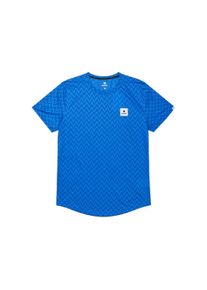 Saysky Herren Zig Zag Combat T-Shirt blau