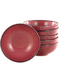 M&uuml;slischale Creatable "NATURE COLLECTION", lila (beere), &Oslash;:16,5cm, Steinzeug, Sch&uuml;sseln, M&uuml;slischale, Salatschale, Snackschale, &Oslash; 16,5 cm