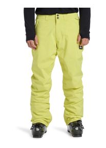 Snowboardhose Quiksilver "Estate", Herren, Gr. XS, gelb (gelb plum), Obermaterial: 100% Polyester., Hosen Snowboardhose