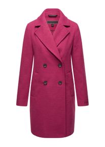 Kurzmantel Navahoo "Kurzmantel Frostjuwel 14", Damen, Gr. M, lila (berry wine), Obermaterial: 80% Polyester PES. 10% Modacryl MAC. 10% Viskose CV. Obermaterial: Futter: 100% Polyester PES., M&auml;ntel Kurzmantel