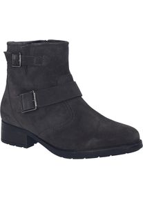Stiefelette Josef Seibel "Kate 21, titan", Damen, Gr. 40, grau (titan), Obermaterial: 100% Rindsleder Leather cow., Schuhe Stiefelette