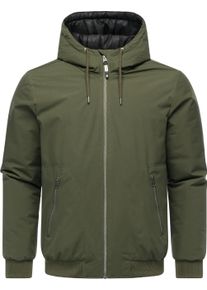 Winterjacke Ragwear "Winterjacke Stuartt YOUMODO", Herren, Gr. L, gr&uuml;n (schwarz olive), Obermaterial: 100% Polyester PES. Obermaterial: Futter: 100% Polyester PES. 100% Polyester PES., Jacken Winterjacke