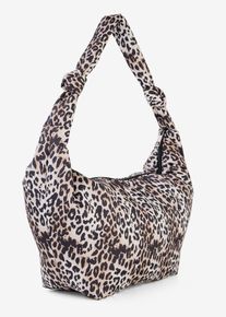 bonprix Női V&aacute;llt&aacute;ska leop&aacute;rdmint&aacute;val, b&eacute;zs, onesize