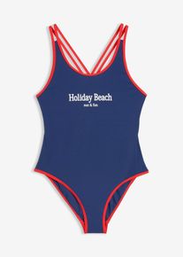 bonprix F&uuml;rdőruha, k&eacute;k, 128/134