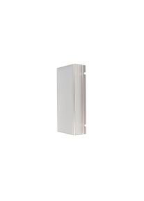 HAMMOND Extruderat h&ouml;lje med inbyggda fl&auml;nsar, Extruderat aluminium, 160x98x27mm, Klar anodiserad, IP54 - 1455JF1601