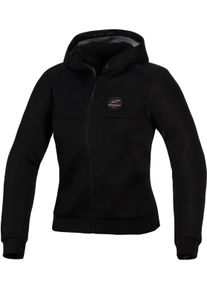 Alpinestars Stella Chrome Superairflow, sweat &agrave; capuche femme , couleur: Noir/Bronze , taille: XXL