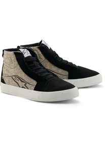 Alpinestars Ride-63 Canvas, shoes , color: Black/White , size: 7 US