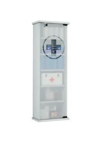 Vcm Medizinschrank Omal XXL Wei&szlig; zum H&auml;ngen B/H ca. 31x92 cm