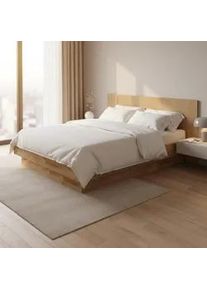 Bett Duna ca. 180x200 cm Eiche Echtholz