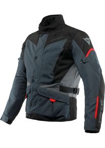 Dainese Tempest 3 D-Dry, casaco t&ecirc;xtil imperme&aacute;vel , cor: Cinzento/Preto/Vermelho , tamanho: 46