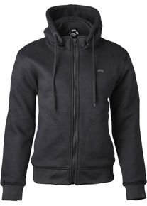GMS-Moto Panda Neo Hoodie, textile jacket women , color: Black , size: L