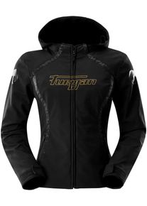 Furygan Skye, textile jacket waterproof women , color: Black/Gold , size: XXL