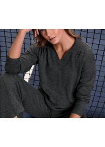 Tchibo - Spodnie z dzianiny - dla pań - rozmiar S 36/38 - kolor: szary