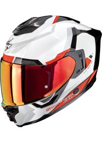Scorpion EXO-1500 Air Arena, full face helmet , color: White/Red/Grey , size: XL
