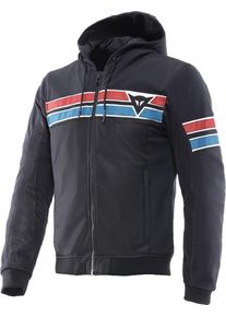 Dainese Vintedge, veste en textile , couleur: Noir/Bleu/Rouge , taille: 52
