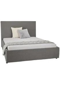 Polsterbett in Dunkelgrau ca. 120x200cm