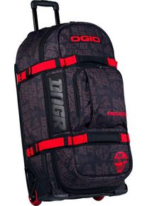 Ogio RIG 9800 DNGR, carrello ad ingranaggi , colore: Nero/Grigio Scuro/Rosso , dimensione: 123 l