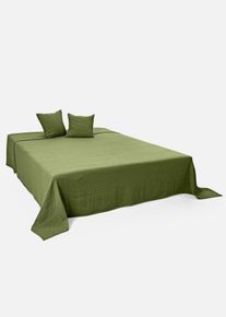 V&aring;ffelm&ouml;nstrade kuddfodral (2-pack) - gr&ouml;n - storlek 40x40 cm - bonprix