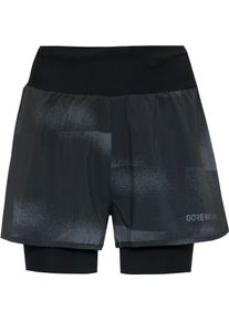 Gore Wear GOREWEAR CONCURVE Laufshorts Damen - Gr&ouml;&szlig;e XS - schwarz