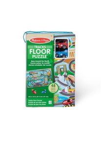 Melissa & Doug Melissa & Doug Floor Puzzle & Play Set Race Track Boden