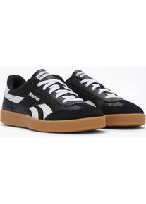 Sneaker Reebok CLASSIC "REEBOK SMASH EDGE S", Damen, Gr. 40, schwarz-wei&szlig; (schwarz, wei&szlig;, gum), Leder, Synthetik, Schuhe Sneaker