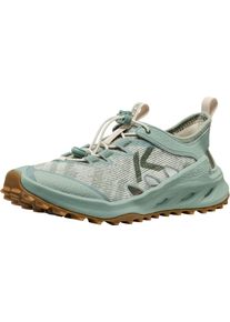 Sandale Keen "ZIONIC ADV", Damen, Gr. 43, monochrome, lily pad, Textil, Schuhe Sandale, atmungsaktiver Outdoorschuh