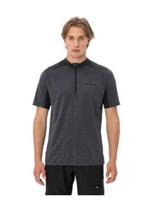 Radtrikot Vaude "MEN'S TAMARO HZ SHIRT IV", Herren, Gr. XL, grau (schwarz), Obermaterial: 100% Polyester, Trikots Radtrikot, f&uuml;r Radfahren, f&uuml;r Erwachsene, atmungsaktiv, leicht