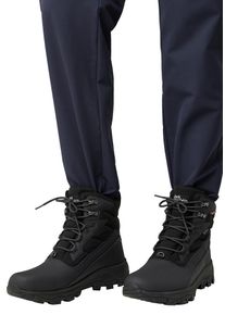 Trekkingschuh Jack Wolfskin "EVERQUEST PRO TEXAPORE HIGH M", Herren, Gr. UK 9,5 - EU 44, Normalschaft, schwarz (graniteschwarz), Schuhe Trekkingschuh