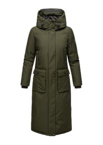 Wintermantel Navahoo "Wintermantel Wolkenfrost XIV", Damen, Gr. M, gr&uuml;n (schwarz olive), Obermaterial: 100% Polyester PES. Obermaterial: Futter: 100% Polyester PES. 100% Polyester PES., M&auml;ntel Wintermantel