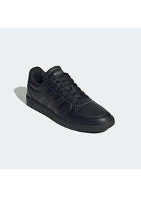 Sneaker adidas Sportswear "BREAKNET SLEEK", Damen, Gr. 38, schwarz (core schwarz, core schwarz, iron metallic), Synthetik, Schuhe Sneaker