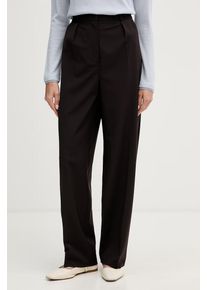 Lacoste pantaloni de costum pentru femei, cu amestec de l&acirc;nă