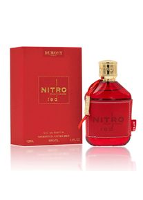 Dumont NITRO RED Eau de Parfum for Men - Fruity, Woody & Floral Fragrance, Luxury Long Lasting Cologne & Body Spray, Ideal gift
