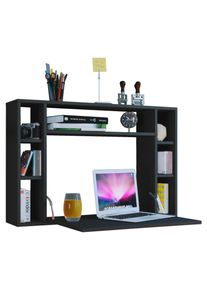 Laptoptisch Wandila Schwarz ca. 90x20x60cm