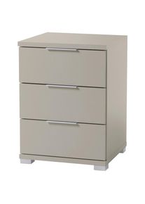 M&Ouml;BELIX M&ouml;belix , Kaschmir , Holzwerkstoff , 3 Schublade(n) Schubladen , 46x61x42 cm , Schlafzimmer, Nachtk&auml;stchen
