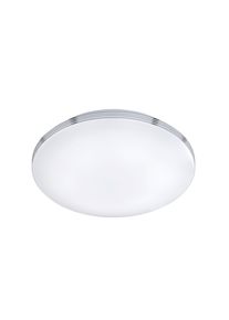 Trio Badezimmer-Deckenleuchte Apart in Wei&szlig;/Chrom max. 24 Watt Deckenlampe