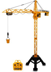 RC-Kran Jamara "Turmdrehkran Crane XXL 128 2,4GHz", gelb, Fernlenkfahrzeuge, KinderB:43cm H:128cm T:70cm, RC-Kran, mit LED Licht, B:43cm H:128cm T:70cm