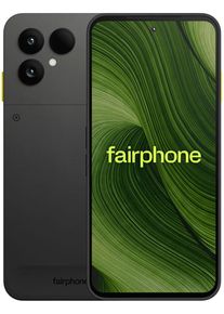 FAIRPHONE Smartphone "Das FAIRPHONE ( Gen. 6 )", Energieeffizienz: A, schwarz (horizon schwarz), 256 GB, Mobiltelefone, Smartphone