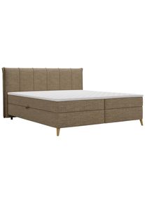 Boxbett Veloria Braun ca. 180x200cm