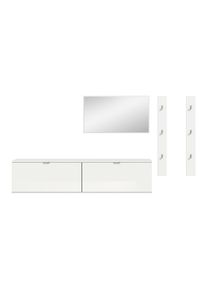Garderobe Projekt X 5-tlg. Wei&szlig;