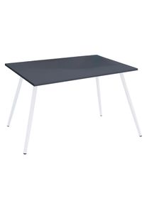 Schreibtisch Salia Anthrazit/Wei&szlig; ca. 80x50x70cm