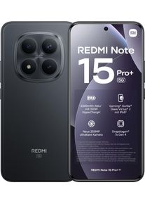 Xiaomi Smartphone "Redmi Note 15 Pro+ 5G 8+256", Energieeffizienz: B, schwarz, 256 GB, Mobiltelefone, Smartphone