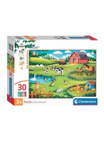 Clementoni Jigsaw Puzzle Super Color The Animal Farm 30 pcs. Boden