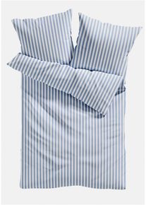 Parure de lit en coton renforc&eacute; - bleu - taille 135x200 cm - 100% coton - bonprix