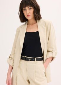 Ceinture en cuir - noir - taille 100 - Cuir lisse - bonprix