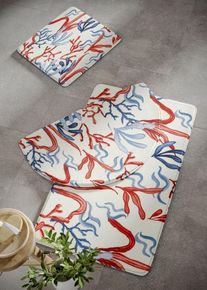 Tapis de bain &agrave; m&eacute;moire de forme - blanc - taille 2 (Tapis pour WC suspendu) - bonprix