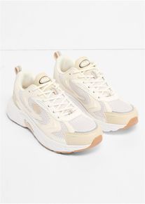 Sneakers Fila chunky &agrave; empi&egrave;cement mesh - beige - taille 42 - bonprix