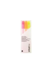 CRICUT Joy - rollerball pen - glitter neon yellow glitter neon pink glitter neon orange (pack of 3)