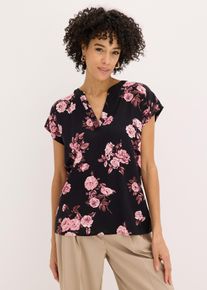 Tunique en viscose - noir - taille 42 - bonprix